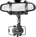 Ipow Large Rearview Mirror Phone Holder For Car 360 Rotatable And Black. Fixed Price $23.29.