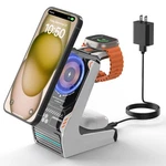 Joygeek 3-IN-1 Wireless Charging Station,charger Stand For Iphone 15/14/13/12 Se. Fixed Price $41.94.