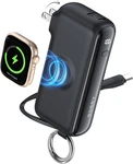 Rorry 10000MAH 40W Fast Charging Power Bank Usb-c Built-in Cable Wall Plug. Fixed Price $45.99.