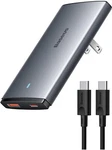 Baseus Usb Charger, 65W 2 Port Flat Wall Pd 3.0, Grey. Fixed Price $58.99.