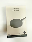 Native Union Drop 7.5W Qi Wireless Charger Fast Charging Black Used. Fixed Price $9.99.