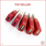 Ntw Usb Data Blocker/charger Adapter - Secure Charging, Sync Protection, Ju. Fixed Price $21.25.