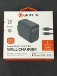 Griffin Powerblock Delivery Wall Charger With Usb-c To Lightning Cable. Fixed Price $29.99.
