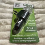 Gadget Gear Skull Dual Usb Rapid Car Charger 3.1A Blue Led 2 Ports. Fixed Price $15.00.