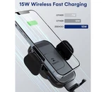 Zeehoo 15W Qi Fast Wireless Car Charger Auto-clamping Holder Black. Fixed Price $29.99.