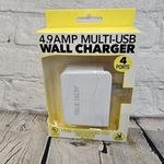 4.9 Amp Multi-usb Wall Charger, Ports, True Tech.. Fixed Price $10.00.