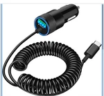 Mfi Certified Iphone 17 Car Charger Fast Platinum BLACK(75W PD+QC3.0). Fixed Price $12.30.
