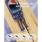Charmast Power Bank With Built In Cables, Slim 10000MAH Pack 6 Outputs 3. Fixed Price $21.49.