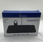 Halo 4-IN-1 Wireless Charging Mat Black. Fixed Price $29.99.