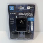 Ics Innovation 2-PORT Usb Charger 2FD Mounts Easily To Nightstands Ez Usa. Fixed Price $14.99.