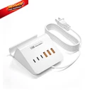 Vhbw Usb Station, 6 Multi Port Charger, Normal Charging-white. Fixed Price $22.06.