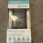 Voltzy Portable Solar Power Bank 8000MAH/2X Usb/ic Chip/water Resistant New. Fixed Price $15.00.