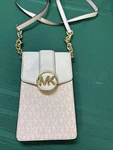Michael Kors Purse Carmen Phone Crossbody Bag Power Blush Multi Pre Owned. Fixed Price $34.99.