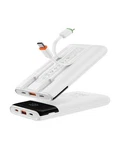 Veger Portable Charger With Built In Cables, Slim 10000MAH Pd 22.5W Fast Char.... Fixed Price $42.30.