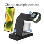 Wasserstein Wireless Charger 3-IN-1 Charging Station Stand Black. Fixed Price $42.96.