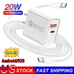 Fast Usb+type Wall Plug Charger Power Adapter/ 3FT Cable Data Sync Cord For Lg. Fixed Price $20.67.