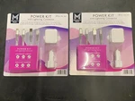 Lot Of 2 Members Mark Usb Power Kit Car & Wall Charger. Fixed Price $29.99.