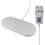Belkin Boostcharge 10W Dual Wireless Charging Pad White. Fixed Price $19.99.