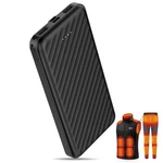 Chhid 5V 2A Heated Vest Battery Pack,pocket Size 10000MAH Power Bank Black. Fixed Price $31.95.