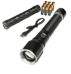 Dual Power 8000 Lumens Flashlight New In Box, Members Mark. Fixed Price $25.99.
