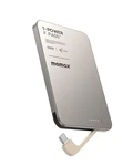 Momax 0.3" Slim Portable Charger With Built In Cable Usb Battery Pack (no Wire. Fixed Price $58.04.