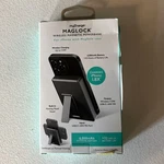 Mycharge Maglock 6K 6000MAH/12W Wireless Charger + Usb-c Port Power Bank Stand. Fixed Price $17.99.