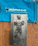 Mimoco Power Deck Star Wars Bank Han Solo In Carbonite Portable Vhtf. Fixed Price $50.00.