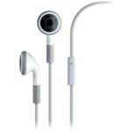New For Apple Iphone 3GS 4S Ipod White Handsfree Headset W/ Mic MA814LL. Fixed Price $24.99.