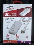 Energizer Power Delivery 4 Port Wall Charger. Fixed Price $12.45.