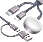 Travel ESSENTIALS,3 In 2 Usb Cable For Apple Watch Charger/iphone Charger,mult. Fixed Price $17.11.