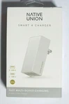 New Native Union Smart Hub Universal Power Adapter 4 Port Usb White Wall Charger. Fixed Price $11.35.