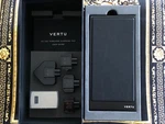 Vertu Wireless Charger Charging Pad AC-35V Calf Leather And Aluminum. Fixed Price $360.00.