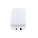 Belkin Usb-c And Usb-a Dual Wall Charger 42W 3AMP Duo White. Fixed Price $12.49.