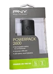Pny Powerpack 2600 With Micro Usb Cable Black Brand New Sealed. Fixed Price $12.99.