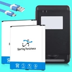 Long Lasting 2X 4600MAH Battery Charger Fits Samsung Galaxy Prime SM-J327T1. Fixed Price $62.57.