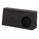 Power Qbomb 10 Inch Single Vented Subwoofer Box With Black Bedliner Spray. Fixed Price $90.39.