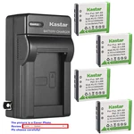 Kastar Battery Wall Charger For Pentax D-LI68 D-LI122 & Q7 Optio S10. Fixed Price $15.99.
