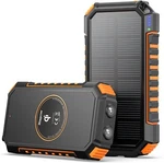Solar Charger 26800MAH Power Bank Riapow Wireless Portable Phone. Fixed Price $28.67.