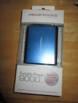 Powerrocks 9000MAH Portable External Battery Charger Bank For Cell Phone. Fixed Price $14.99.