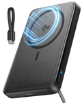 Iniu Magnetic Power Bank, 15W Wireless Charging, Fast 10000MAH, Black. Fixed Price $53.76.