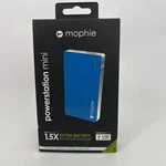 Mophie Powerstation Mini 2500MAH Powerbank For Iphone, Ipad Quick Charge - Blue. Fixed Price $16.00.