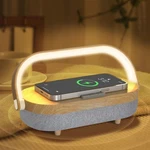 Igaur Wireless Charger Music Lamp Portable Bluetooth Phone Speaker XG21008. Fixed Price $21.95.