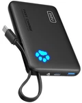 Iniu 45W Portable Charger, 10000MAH Built-in Usb Cable Fast Charging Power .... Fixed Price $42.09.