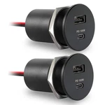 Acegoo 118W 12V Usb Outlet 100W Type-c Laptop Car CHARGER,18W QC3.0 2PCS. Fixed Price $57.11.