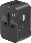Travel Adapter Worldwide All In One Universal Adaptor Ac Power Plug Usb-c. Fixed Price $5.87.