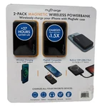 Mycharge 5000MAH Magnetic Wireless Powerbank 2 Pack - New. Fixed Price $19.00.