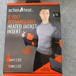Actionheat 5 Volt Rechargeable Heated Jacket Insert Kit 6000MAH Power Bank. Fixed Price $44.99.