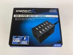 Sabrent 60W 10-PORT Desktop Usb Rapid Charger Black New. Fixed Price $21.99.