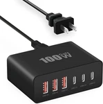 100W Usb/usbc Fast 6 Port Charging Station For Samsung And Iphone Devices. Fixed Price $25.99.
