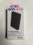 Onn WIABLK36009625 5000MAH Universal Usb-c Portable Battery. Fixed Price $11.99.
